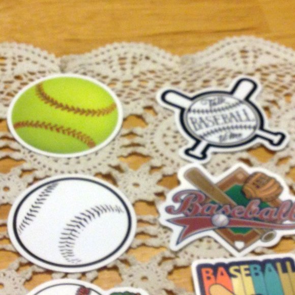 Baseball Stickers for cellphone, laptop, hydroflask, locker, team - Picture 3 of 4